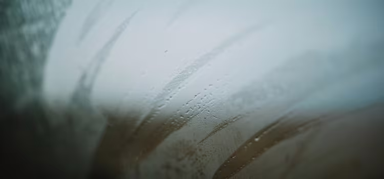 Parowanie szyb jesienią