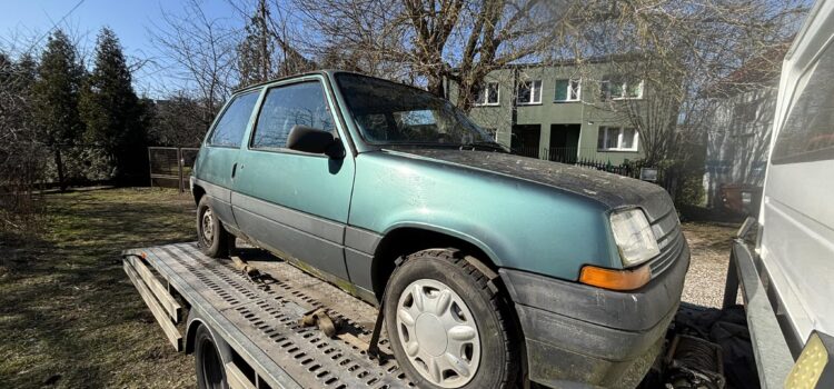 Ratujemy klasyki – Renault 5 z 1987 roku